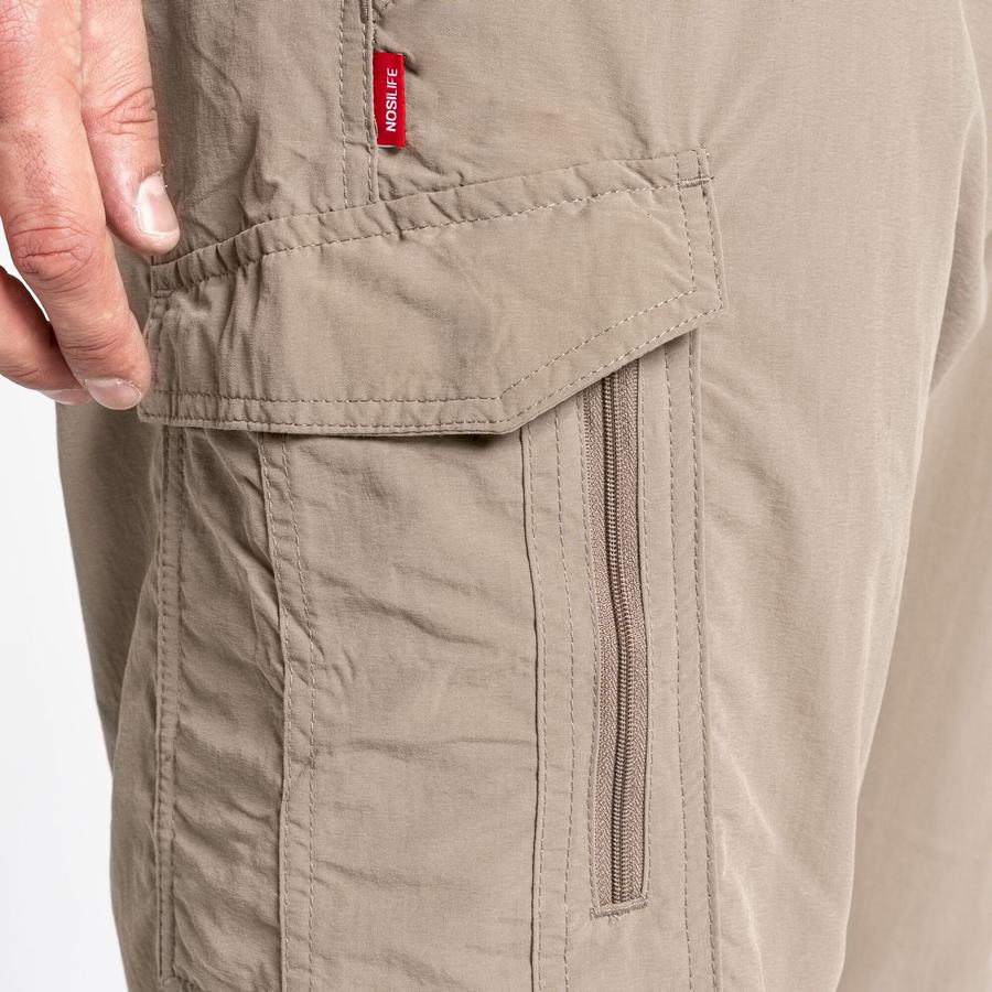 Pantalones Craghoppers NosiLife Cargo II Hombre Kaki | MQC5189OS