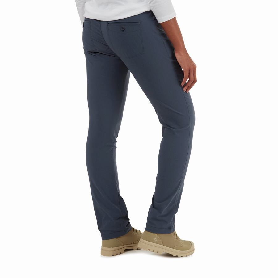 Pantalones Craghoppers NosiLife Clara II Mujer Azul Marino | EXA385FH