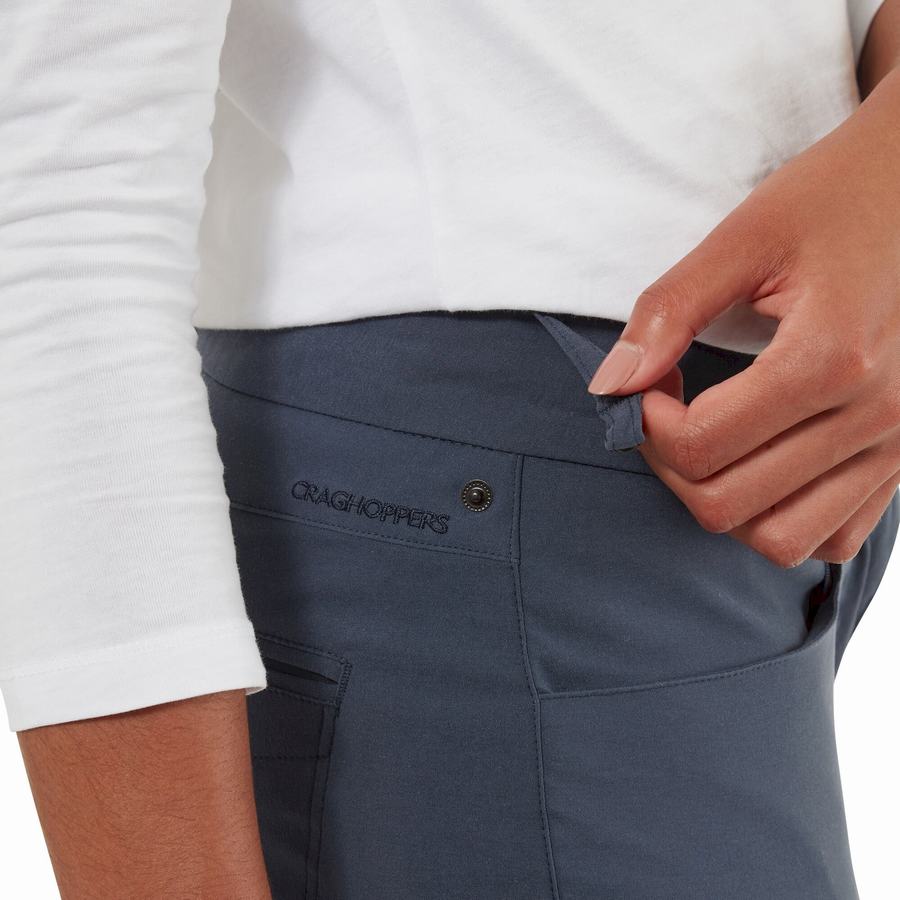 Pantalones Craghoppers NosiLife Clara II Mujer Azul Marino | EXA385FH