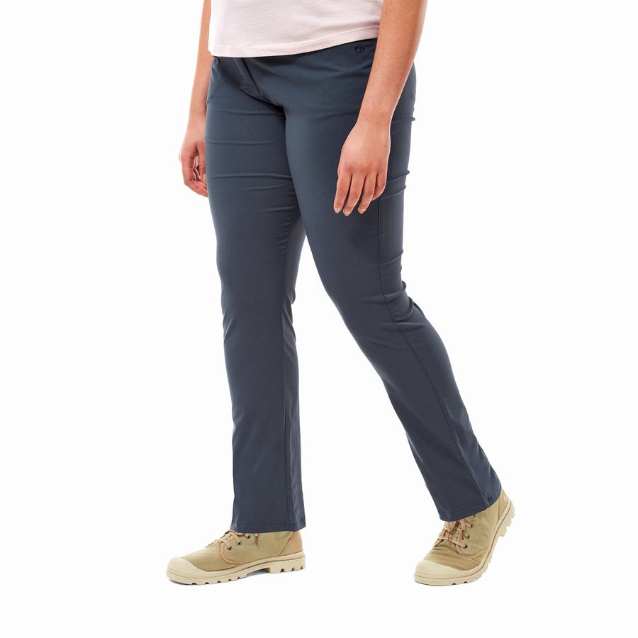 Pantalones Craghoppers NosiLife Clara II Mujer Azul Marino | EXA385FH