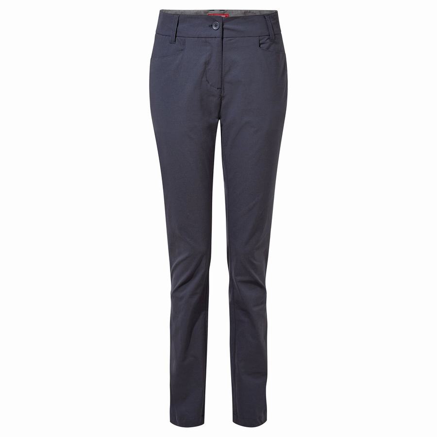 Pantalones Craghoppers NosiLife Clara II Mujer Azul Marino | LFJ2364KG