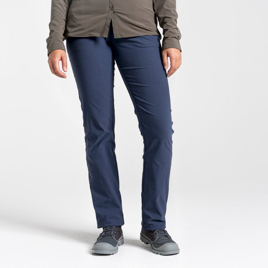 Pantalones Craghoppers NosiLife Clara II Mujer Azul Marino | LFJ2364KG