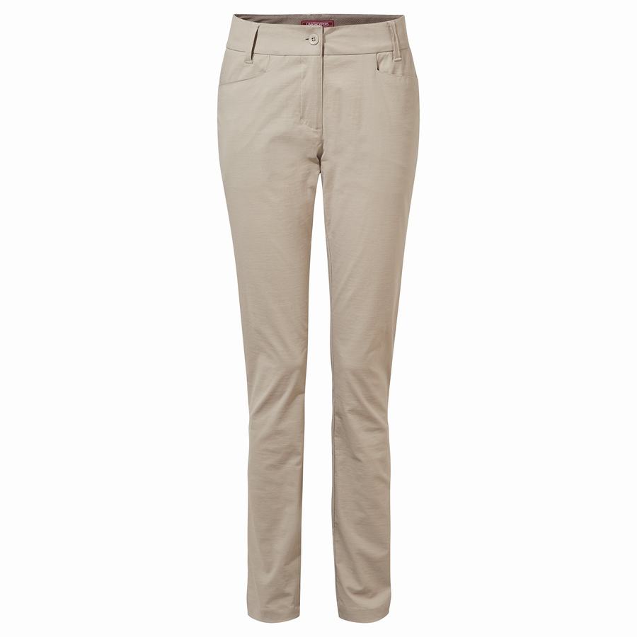 Pantalones Craghoppers NosiLife Clara II Mujer Marrom | TPR1056LI