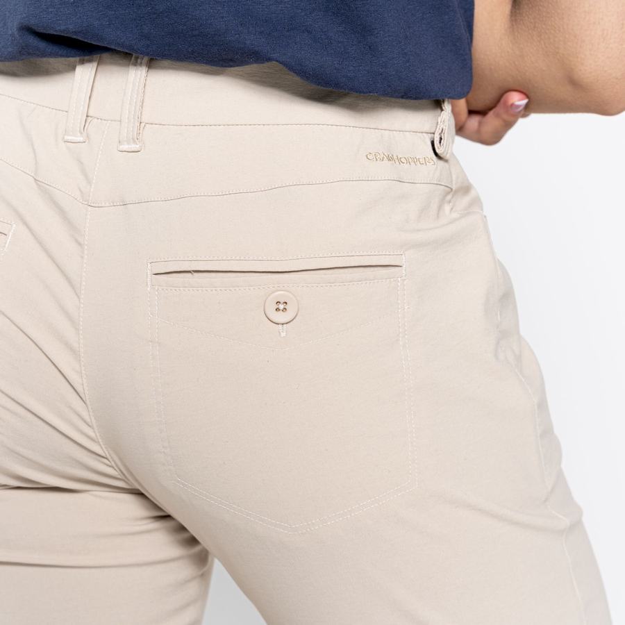 Pantalones Craghoppers NosiLife Clara II Mujer Marrom | TPR1056LI