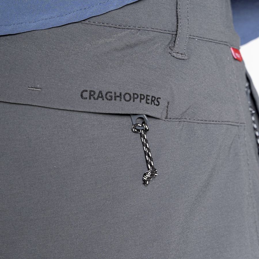 Pantalones Craghoppers NosiLife Pro Active Hombre Grises Oscuro | VEI4390CN