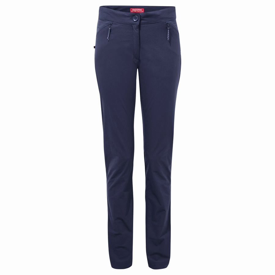 Pantalones Craghoppers NosiLife Pro Active Mujer Azules Azul Marino | XBF7123HN