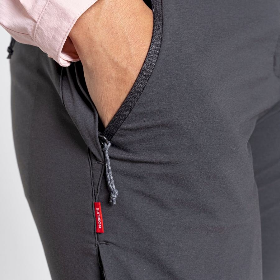 Pantalones Craghoppers NosiLife Pro II Mujer Grises | EHV4330CH