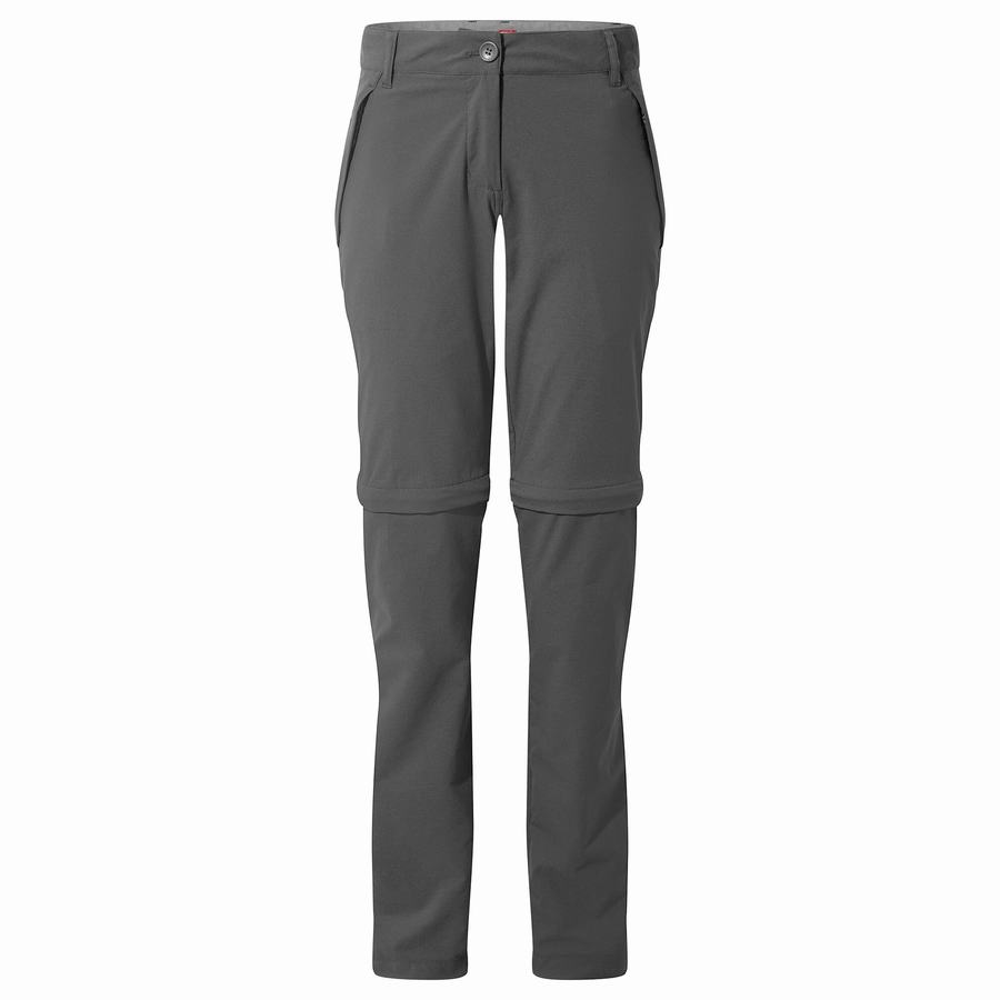 Pantalones Craghoppers NosiLife Pro II Mujer Grises | MPB3713IH