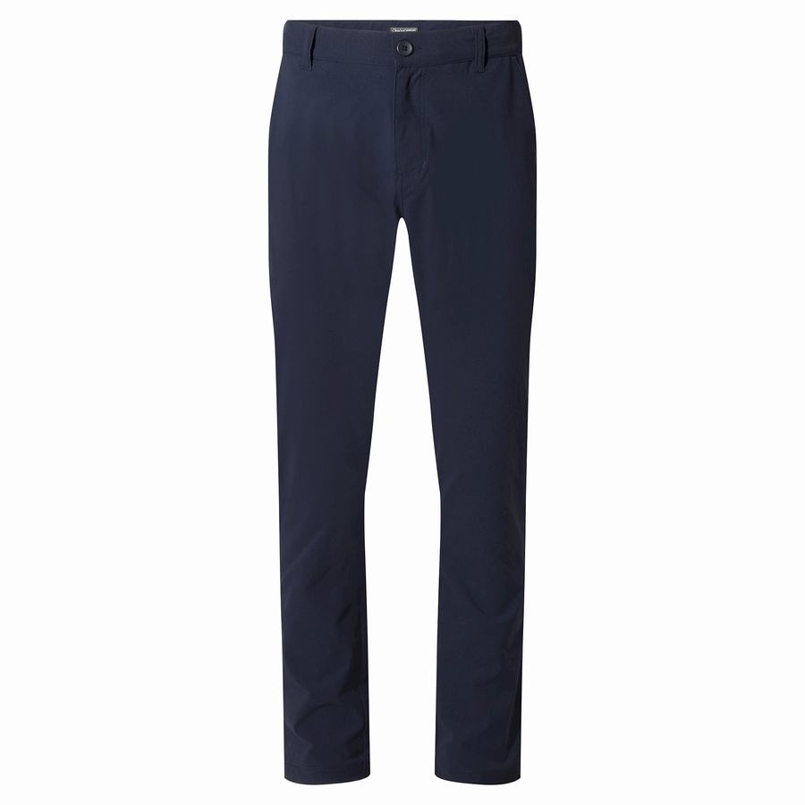 Pantalones Craghoppers NosiLife Santos Hombre Azules Azul Marino | LPM2548ZP