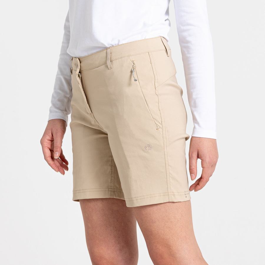 Pantalones Craghoppers Stretch Kiwi Pro III Mujer Marrom | JCY9852IY