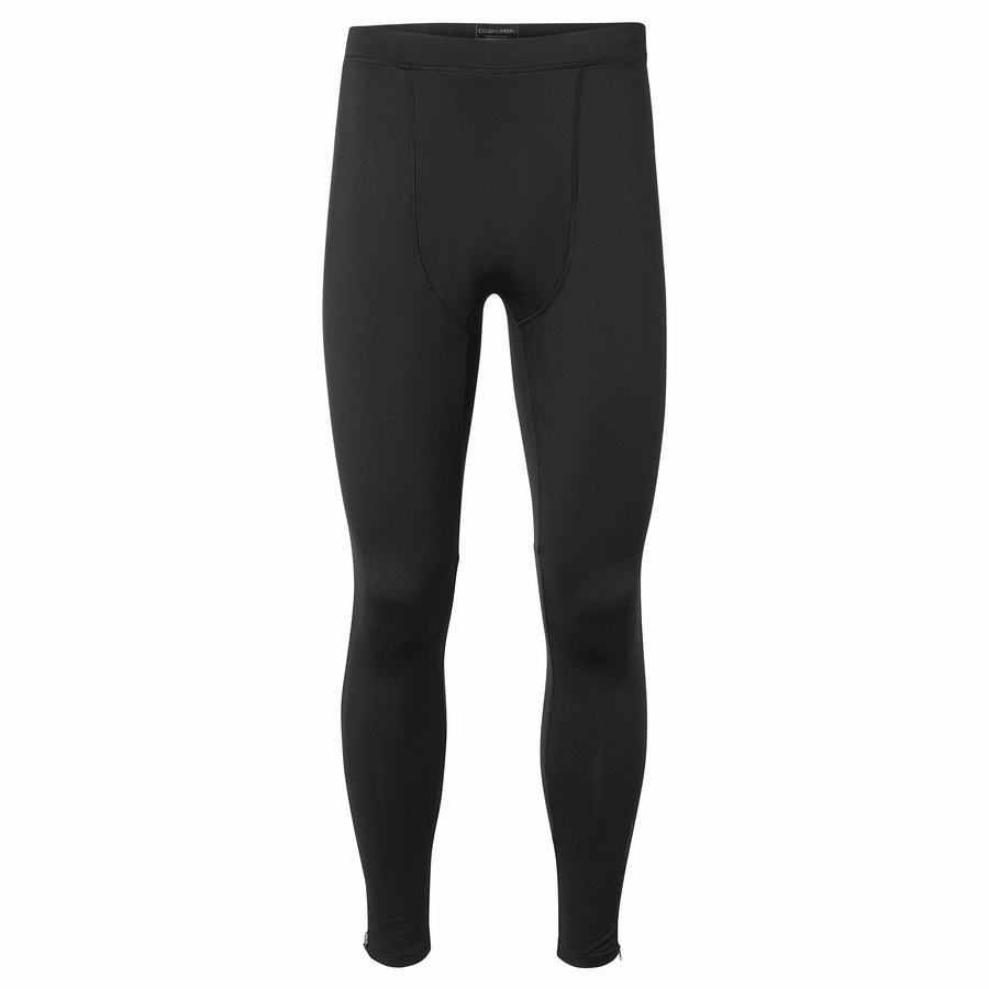 Pantalones Craghoppers Thermo Hombre Negros | WJC9650ED