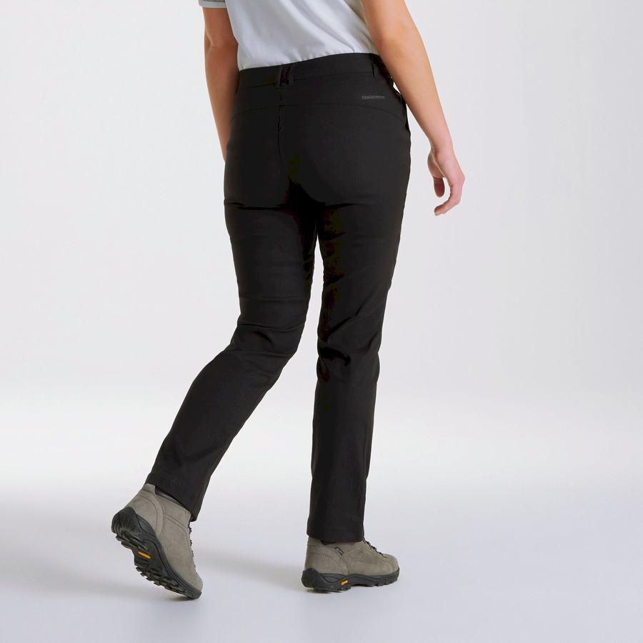 Pantalones Craghoppers Verve Mujer Negros | VAD2419DI