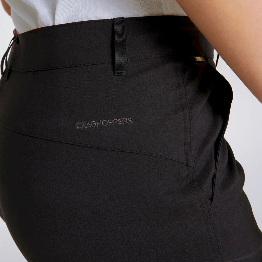 Pantalones Craghoppers Verve Mujer Negros | VAD2419DI