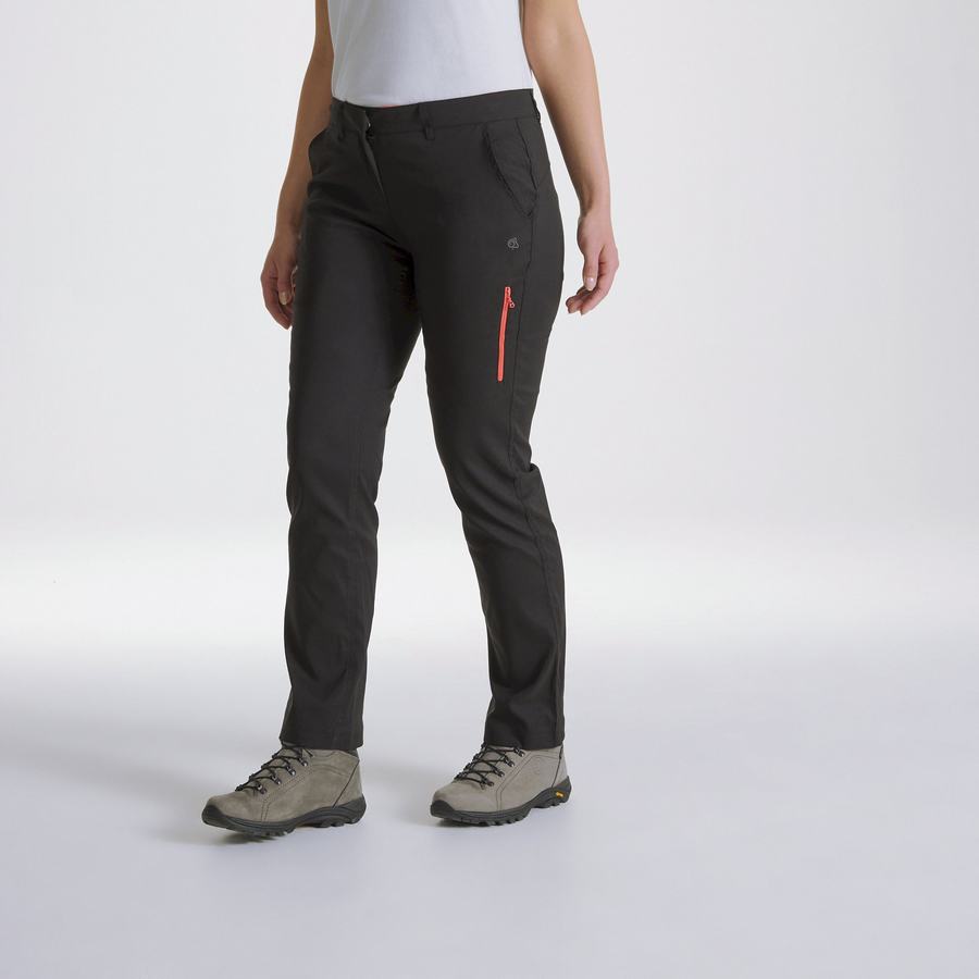 Pantalones Craghoppers Verve Mujer Negros | VAD2419DI