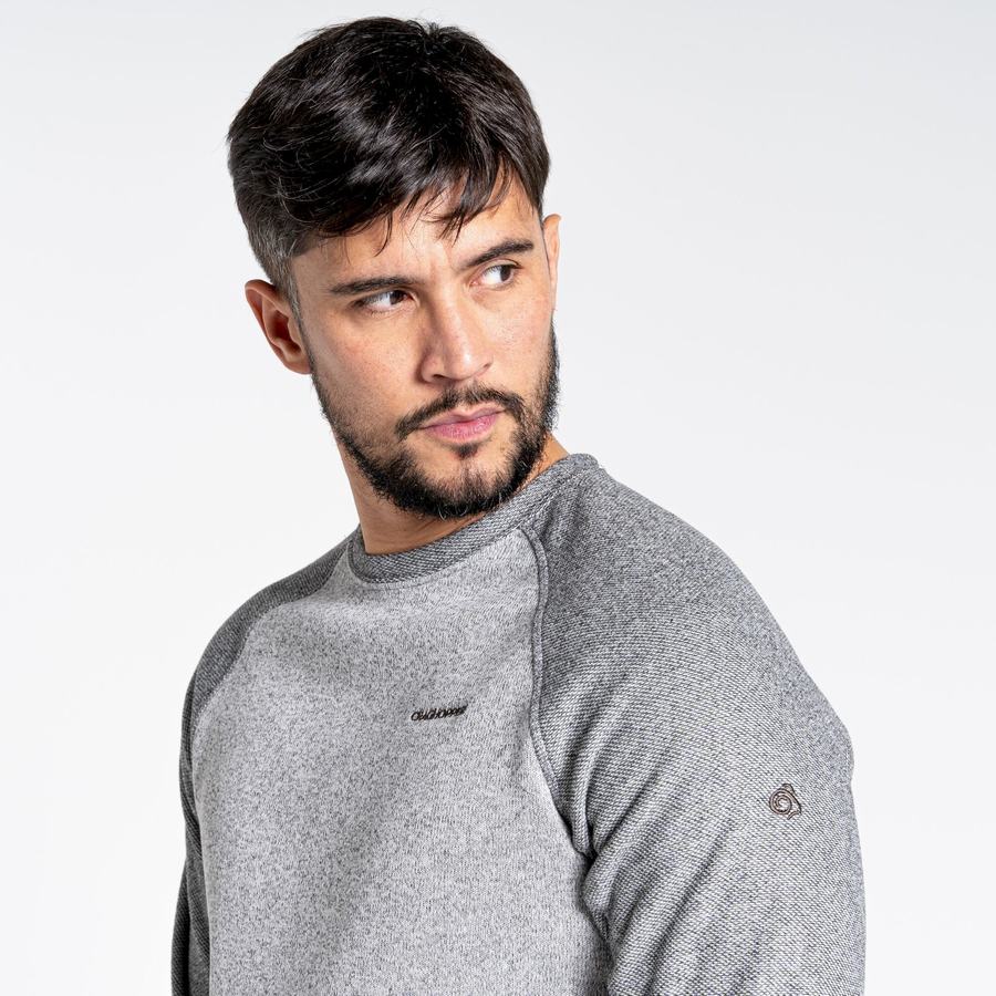 Sudaderas Craghoppers Barker Jumper Hombre Grises | RRA3595GV