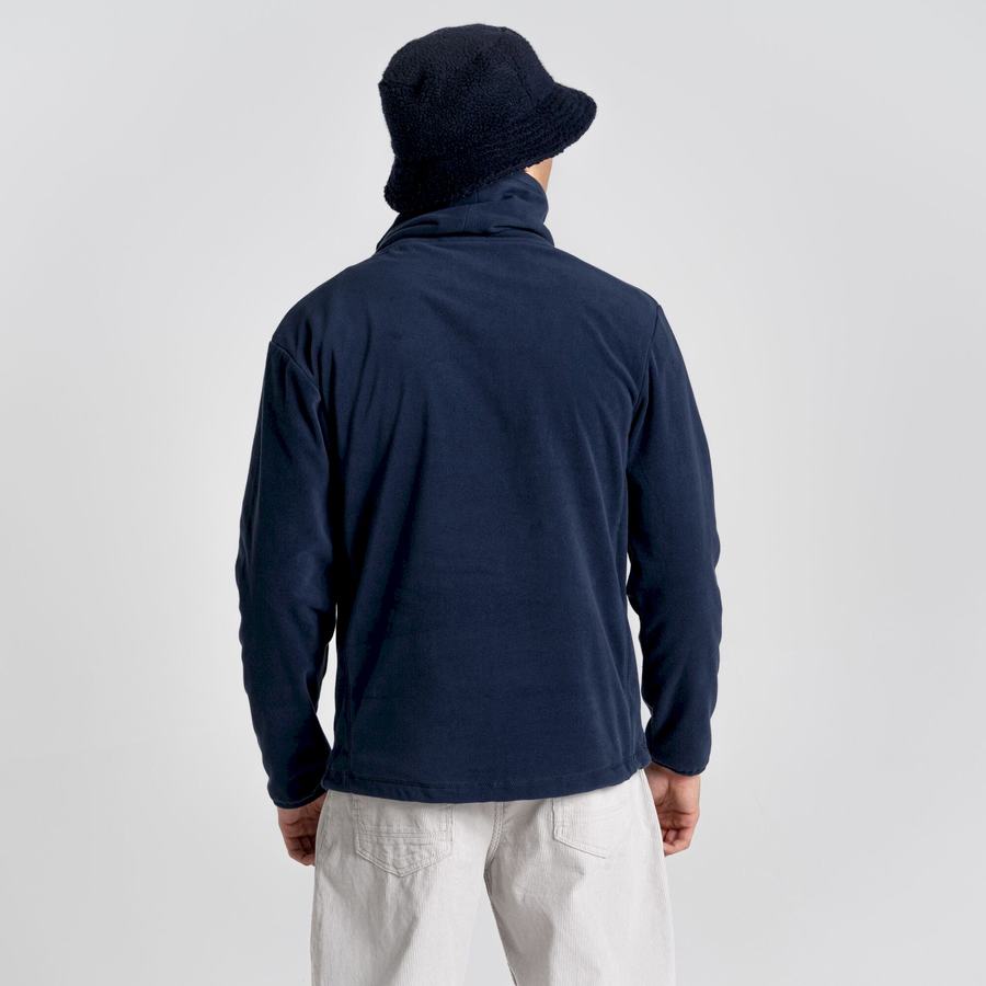 Sudaderas Craghoppers Frey Overhead Hombre Azules Azul Marino | FCX943ZM