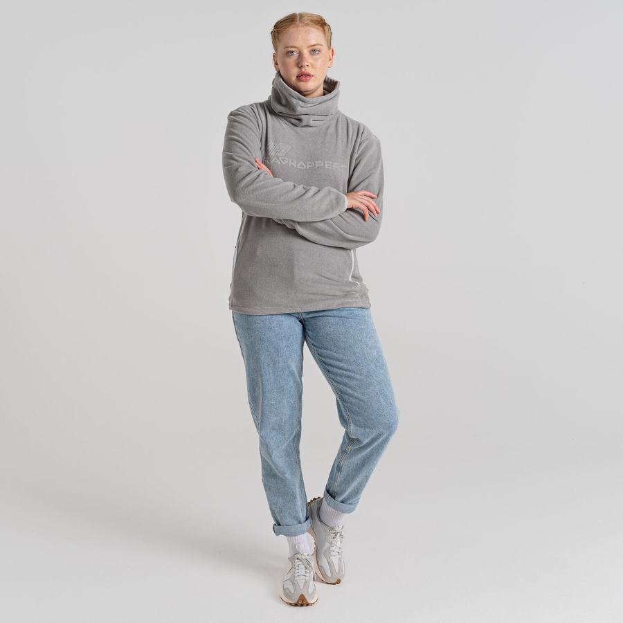 Sudaderas Craghoppers Frey Overhead Mujer Grises | VZN1453ZQ